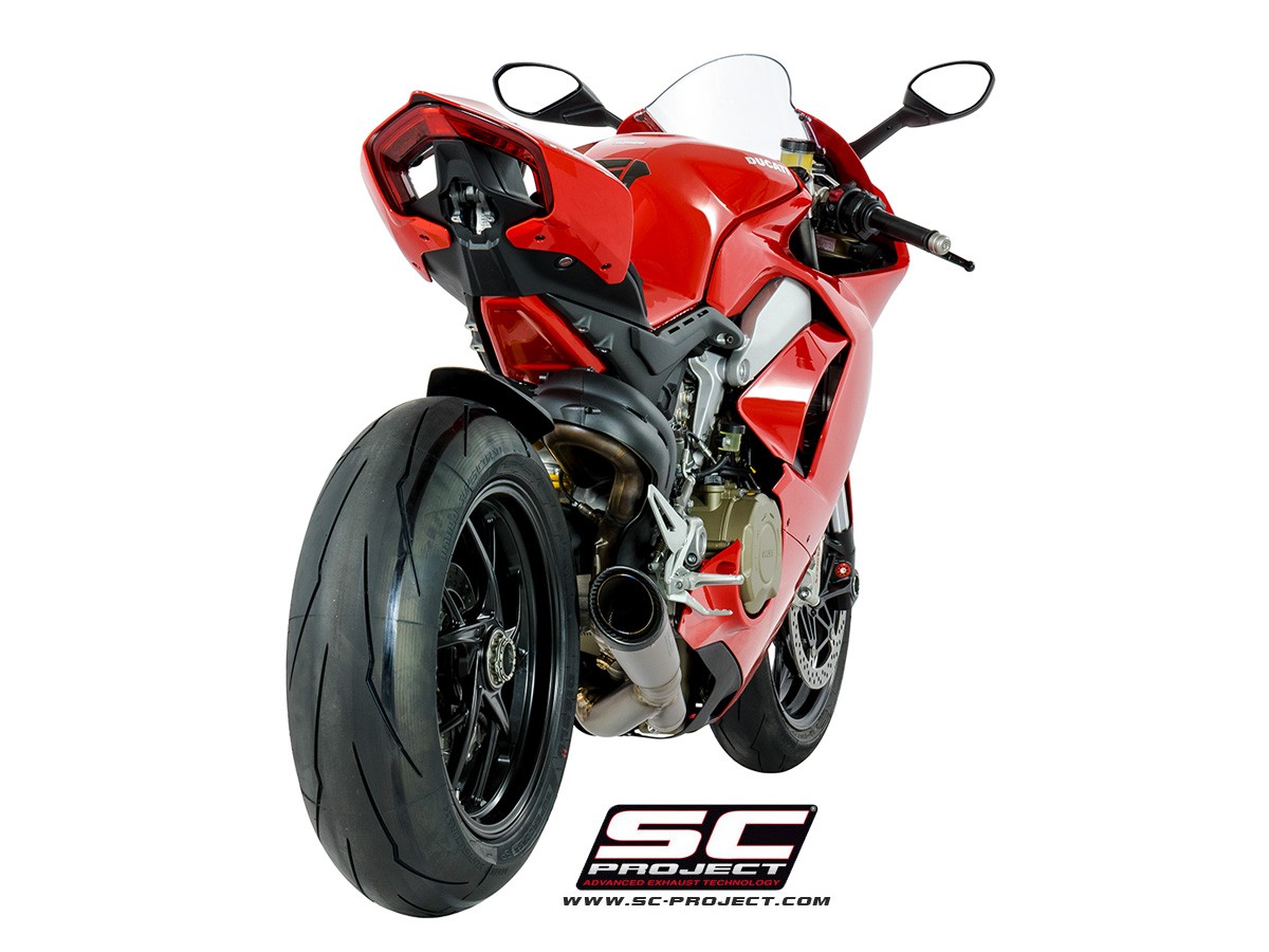 SC Project S1 Exhaust System - Ducati Panigale V4 - D26-LT41T